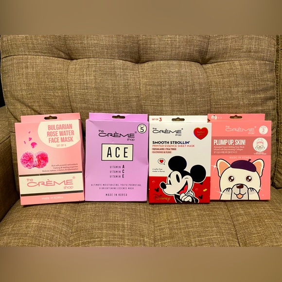 The Creme Shop Other - New in box bundle of cream shop face masks made in Korea 16 face masks total